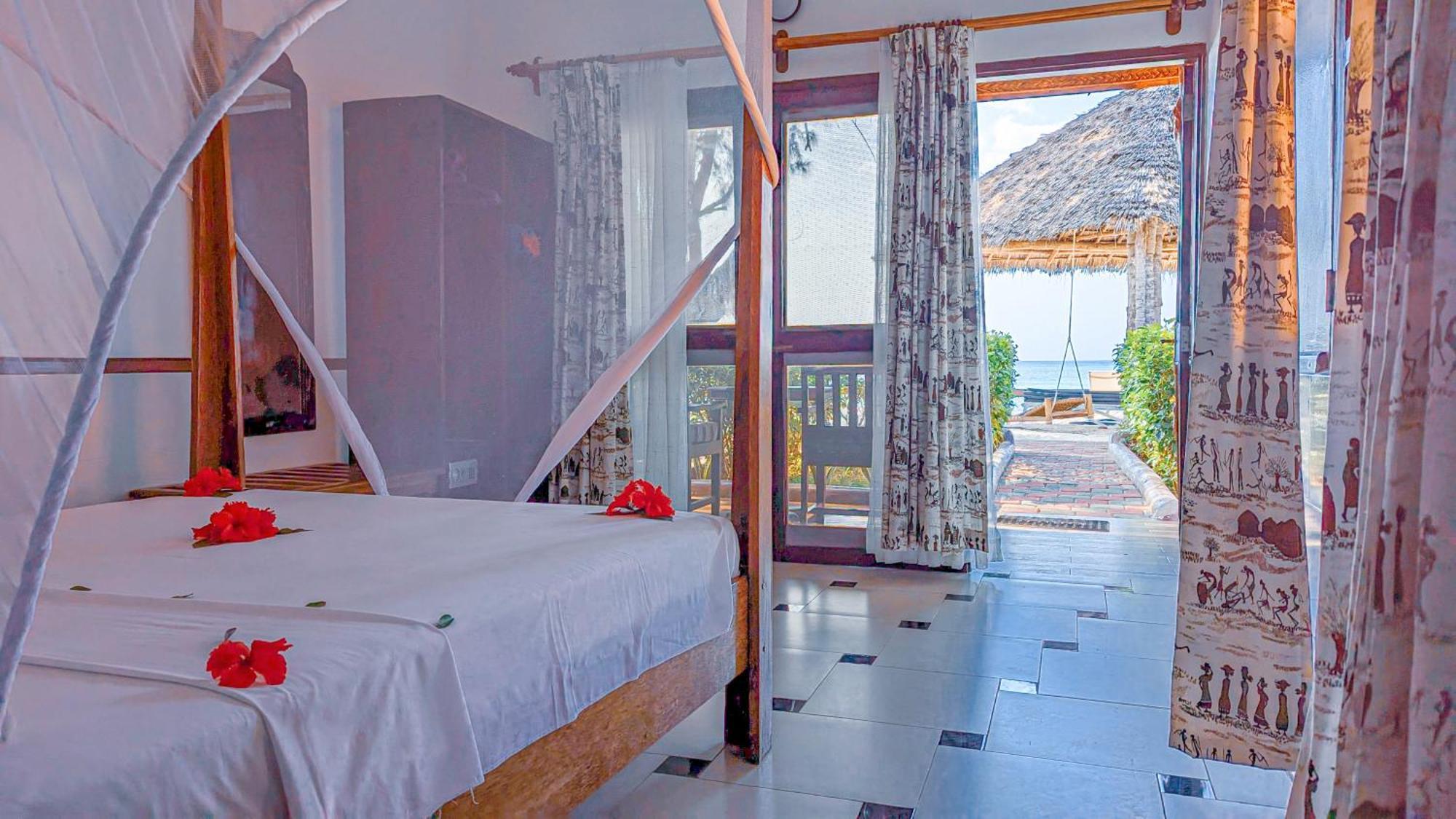 Mnarani Beach Cottages Нунгви Экстерьер фото